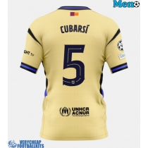 Barcelona Pau Cubarsi #5 Replica Away Shirt 2025-26 Short Sleeve